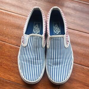 VANS Multicolor Deck Club Slip On Sneakers Size Women's 7.5 Men's 6